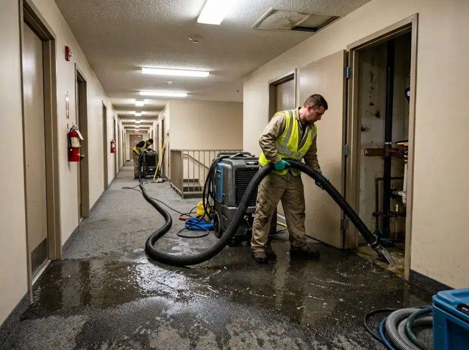multi-unit-apartment-hallway-f-005 — frequently asked questions, Emergency Burst Pipe Water Extraction & Removal in Oostburg…